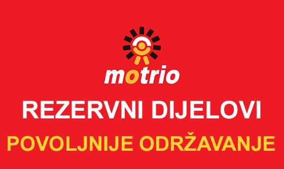 Motrio - rezervni dijelovi